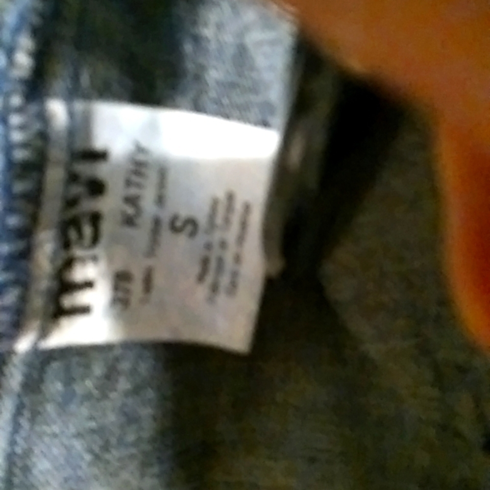 🆕 Vintage Denim Mavi Trucker Kathy Jacket in immaculate condition Y2K - Picture 4 of 5